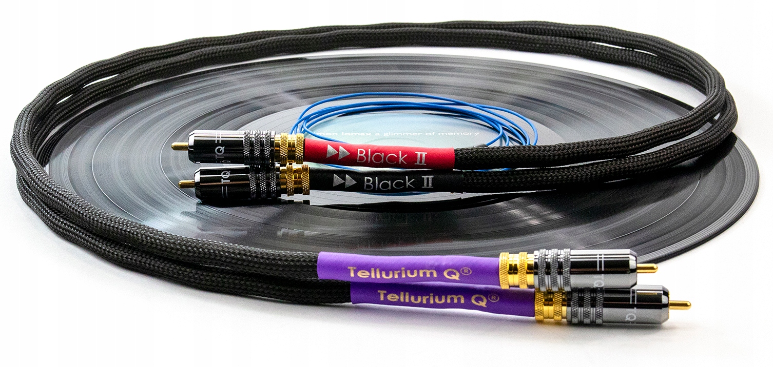 Tellurium Q Black II s konektory Rca (1,0 m)