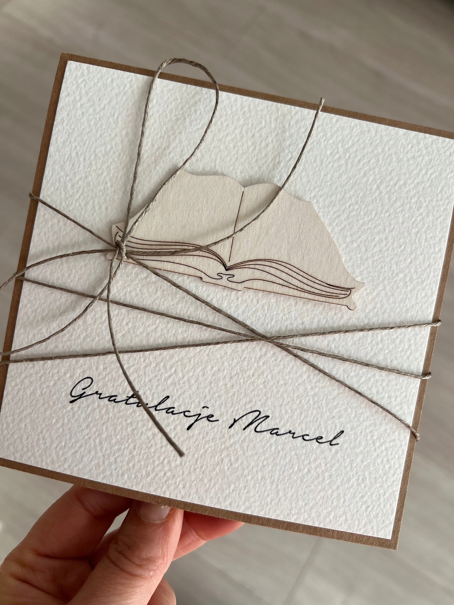 Blahopřání k obhajobě diplomové práce