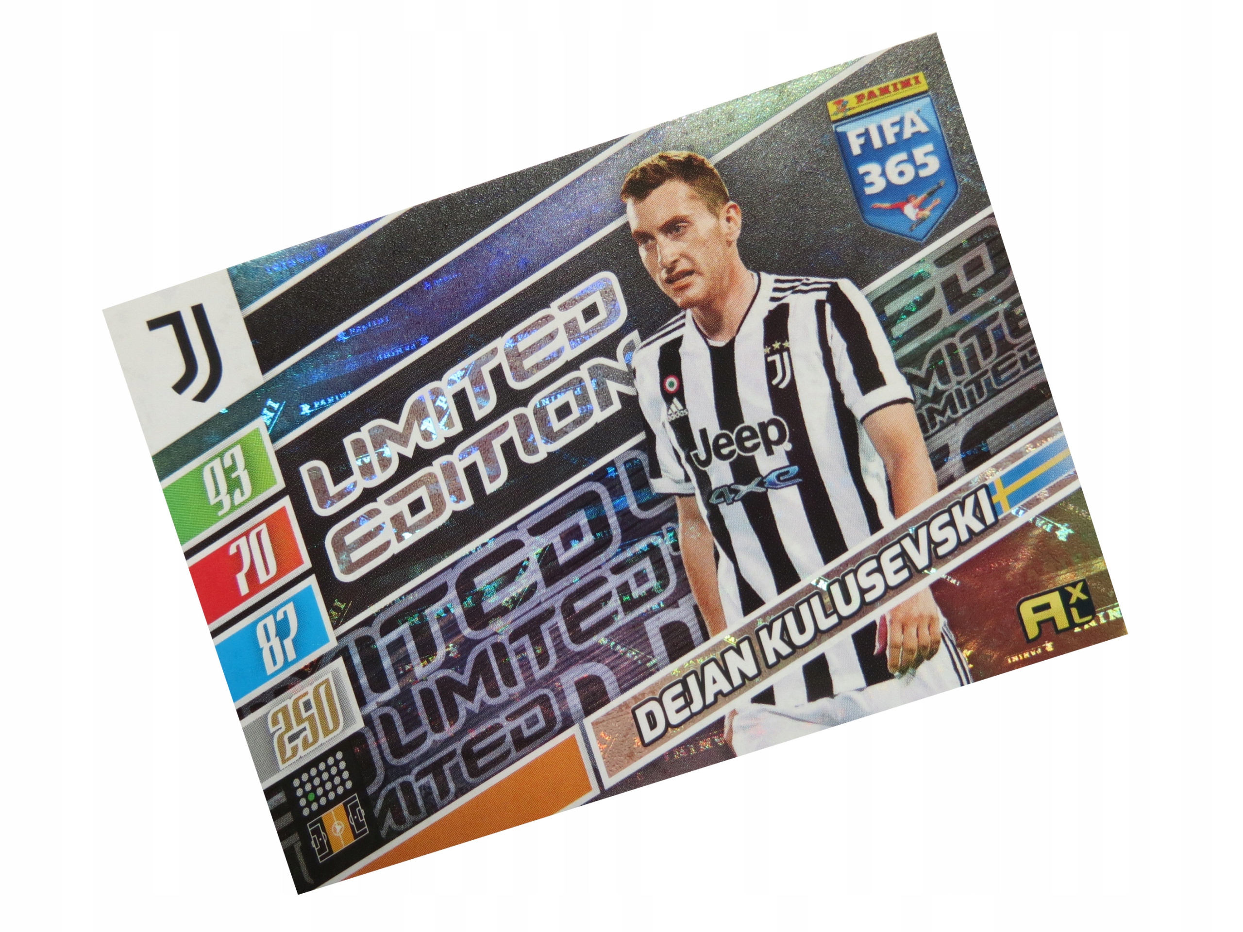 Panini Fifa 365 2022 Karty Piłkarskie Limited Dejan Kulusevski Juventus