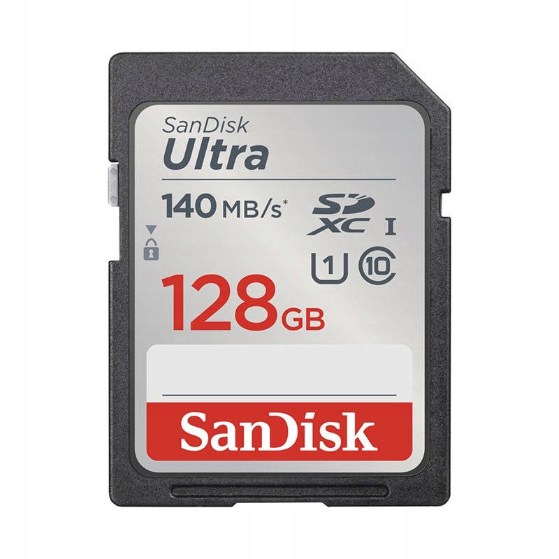 SanDisk Ultra Sdxc Paměťová karta 128 Gb Class 10 Uhs-i 140 MB/s
