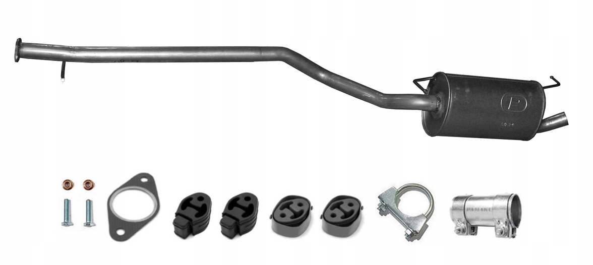 08.34 - FORD TRANSIT CONNECT 1.8 2004-2013 СЕРЕДНІЙ ГЛУШНИК