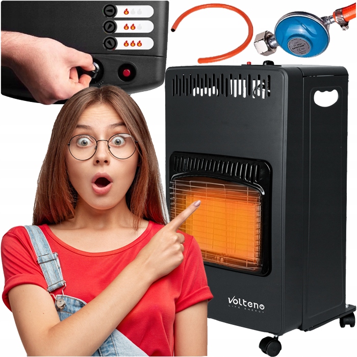 PIECYK GAZOWY NA BUTLE REDUKTOR WĄŻ ZESTAW 4200W