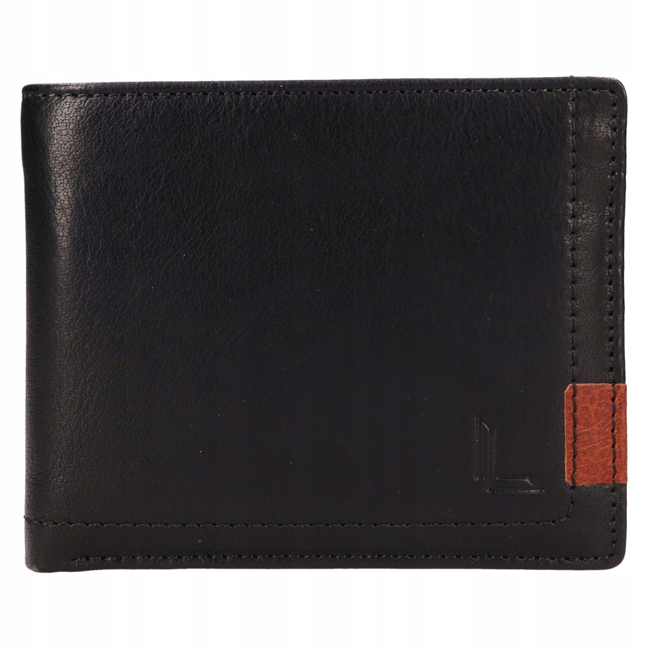 Pánská peněženka Lagen kožená BX003Z černá Blk