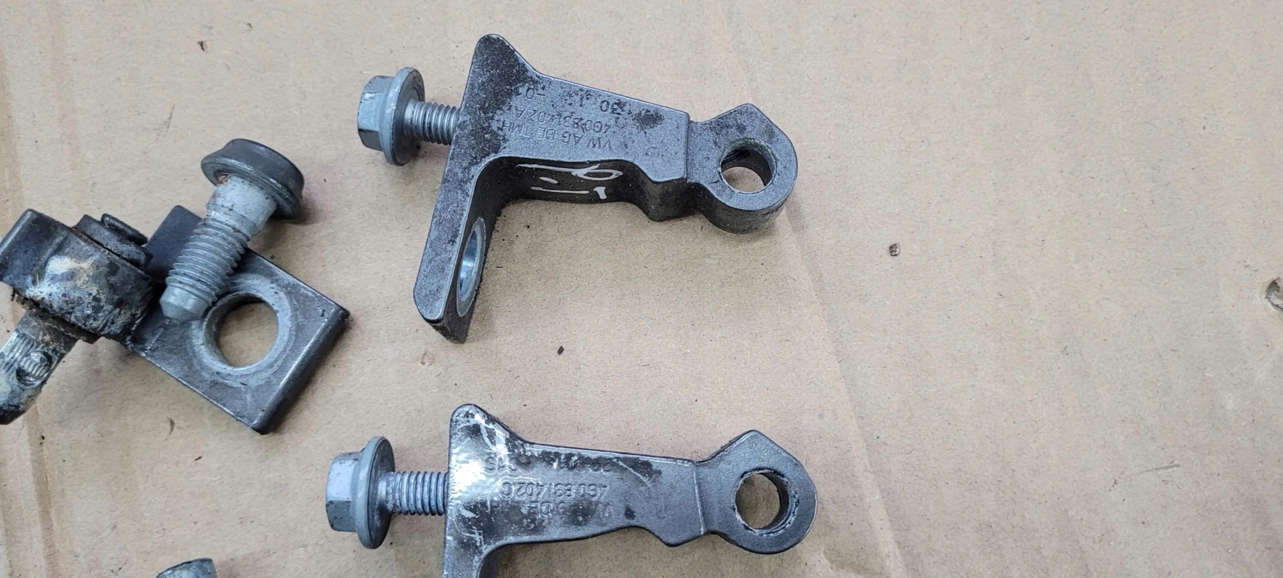A6 C7 4G hinge hinges door right right rear part LY1P 2X
