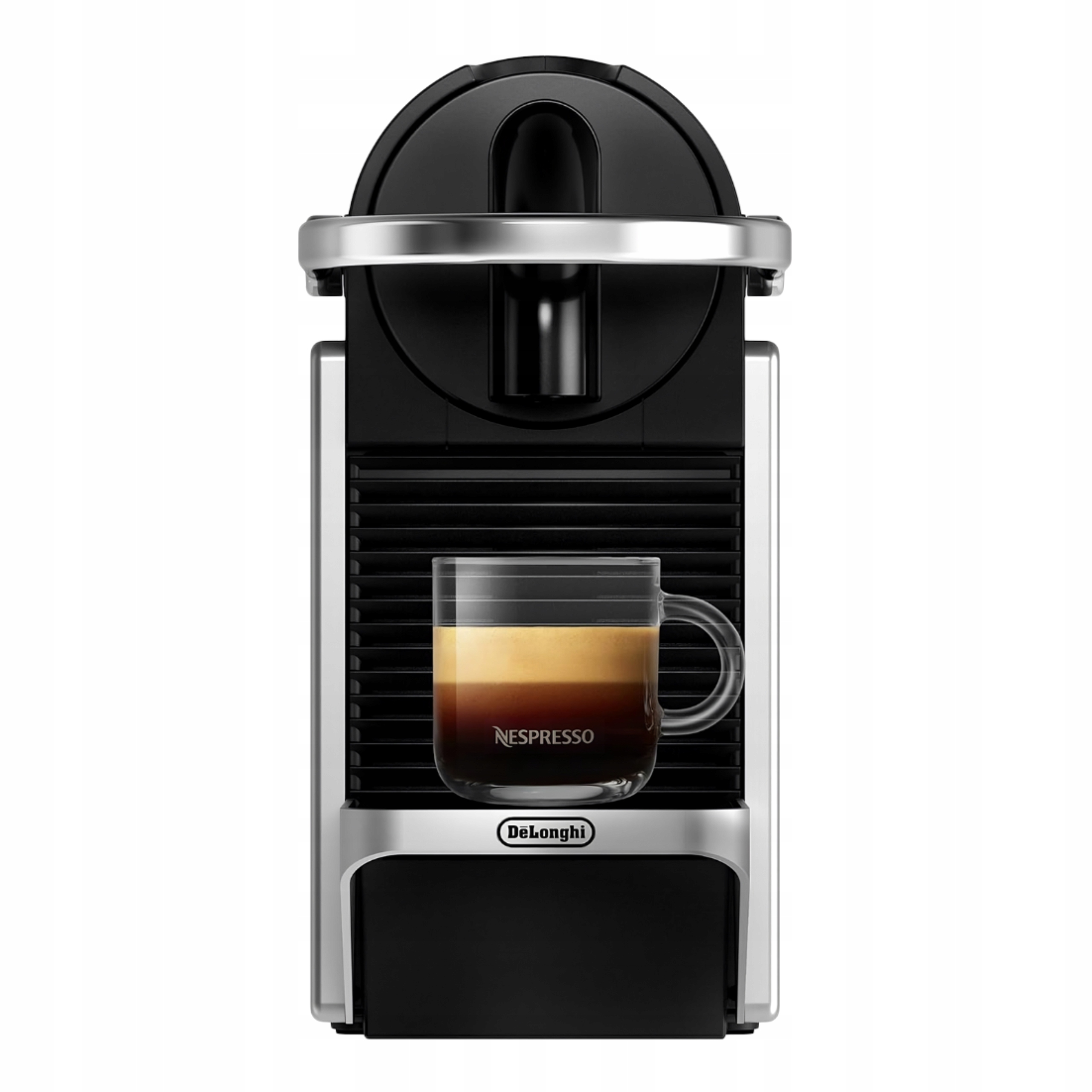 Ekspres na kapsułki DeLonghi Nespresso Pixie EN127.S – srebrny