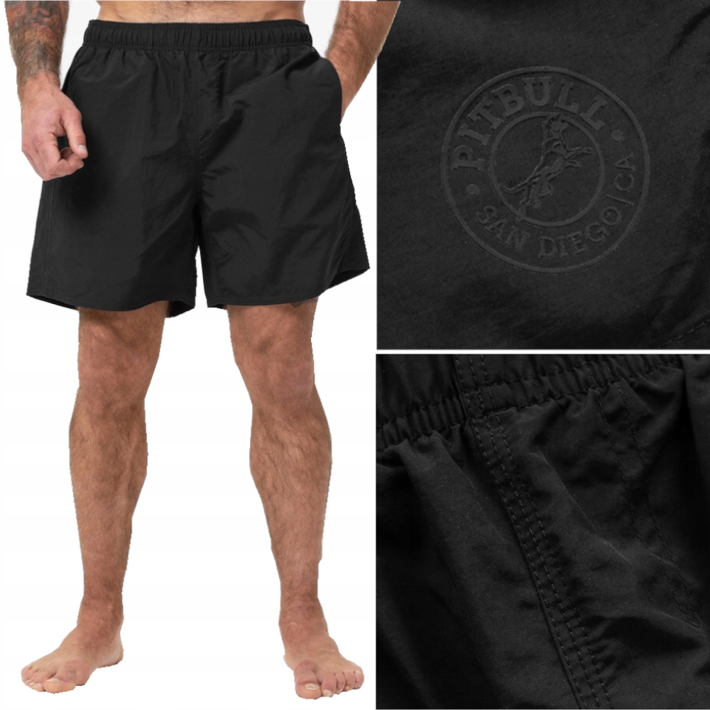 Męskie Spodenki Pitbull Szorty Plażowe Krótkie Kąpielowe Crownhill_l