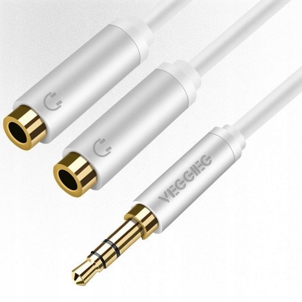 KABEL ROZDZIELACZ MINI JACK 3,5MM VEGGIEG AUX OFC Zastosowanie Audio