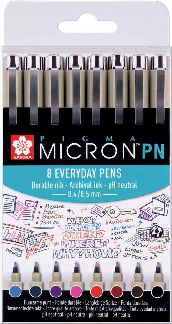 Pigma Micron Pn set 8 Sakura