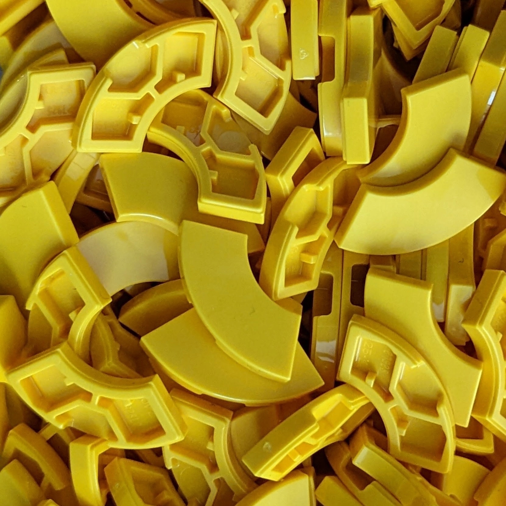 

Pakiet Lego 27925 Płytka 2x2 Łuk Żółty 10szt Nowy