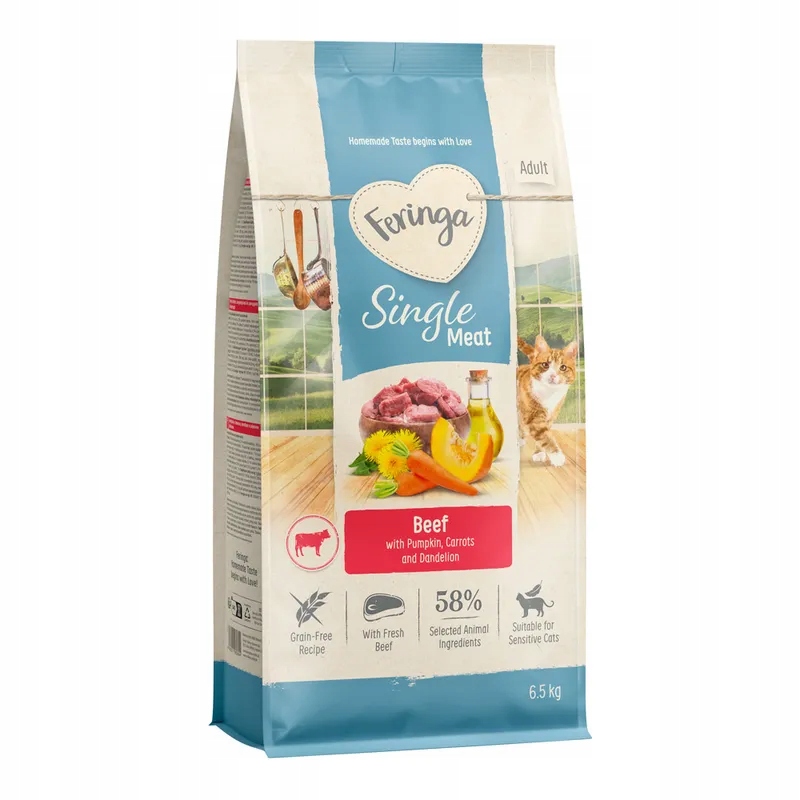 Feringa Adult Single Meat, hovězí (Classic Meat, hovězí) 6,5 kg