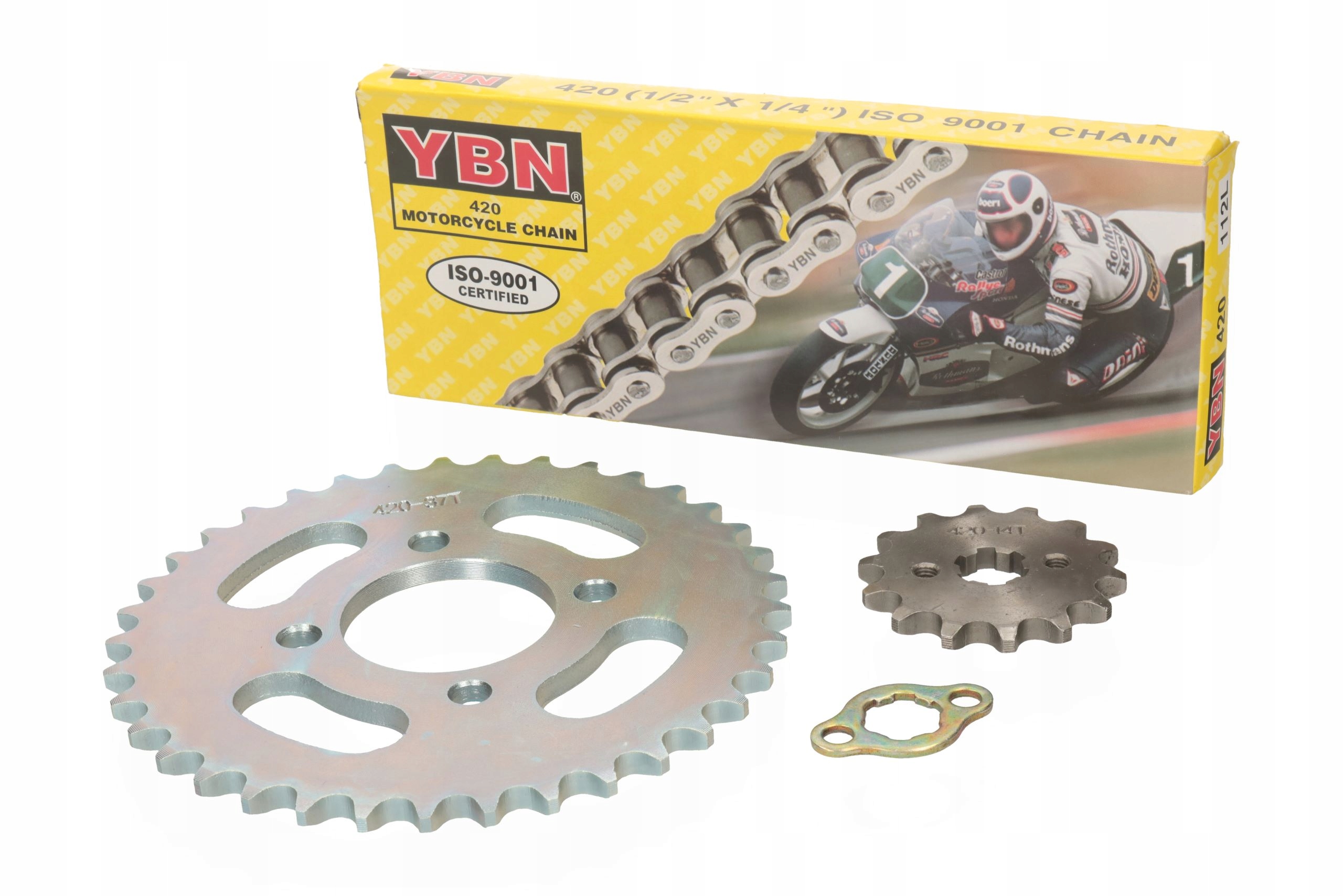 

Zębatka Przód Tył Łańcuch Ybn Atv Quad 110 37 zeb