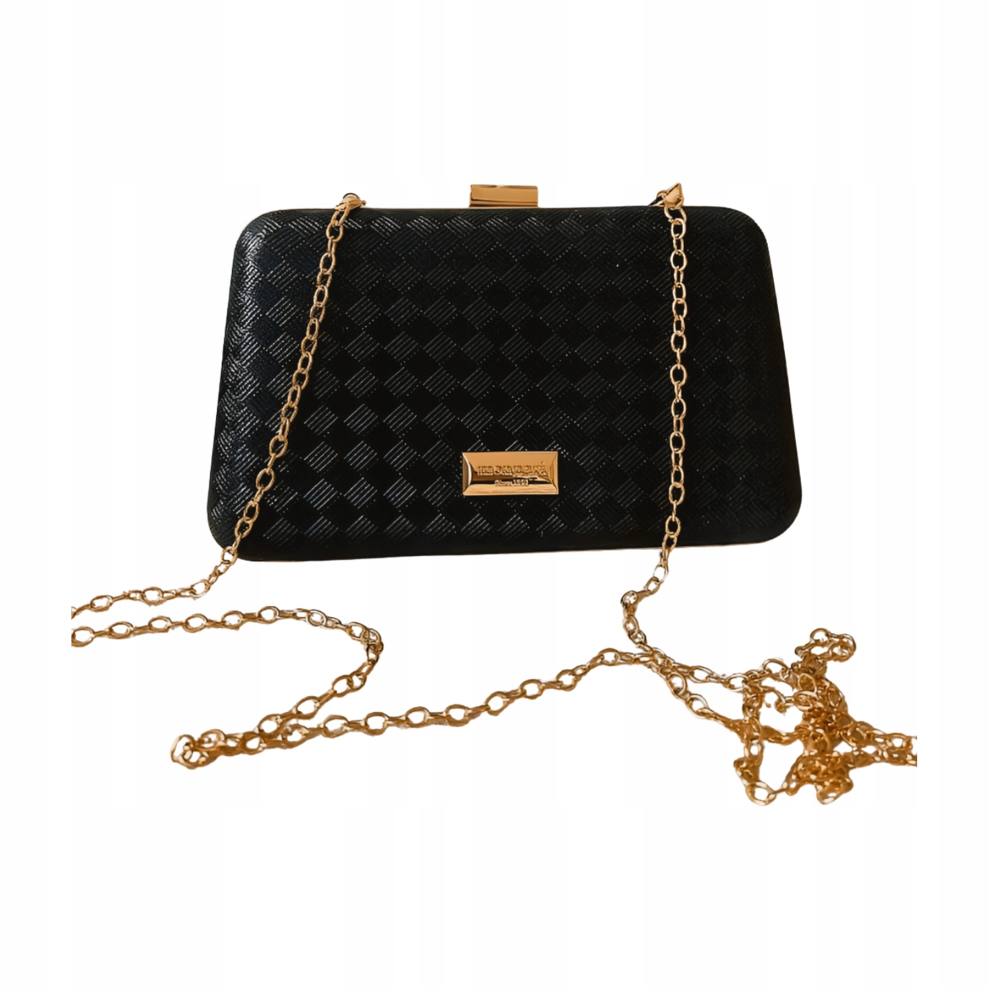 Monnari černá lesklá vizitková kabelka