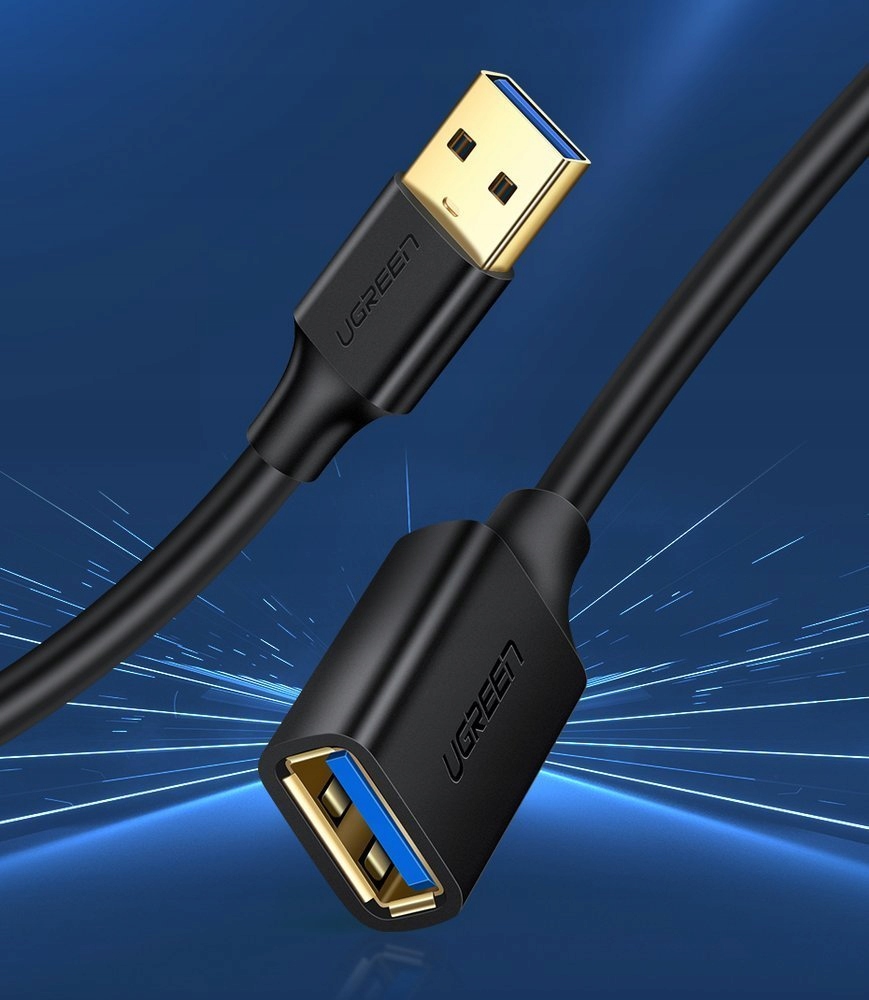 Kabel USB 3.0 przedłużający przedłużka UGREEN 2m Kod producenta 10373