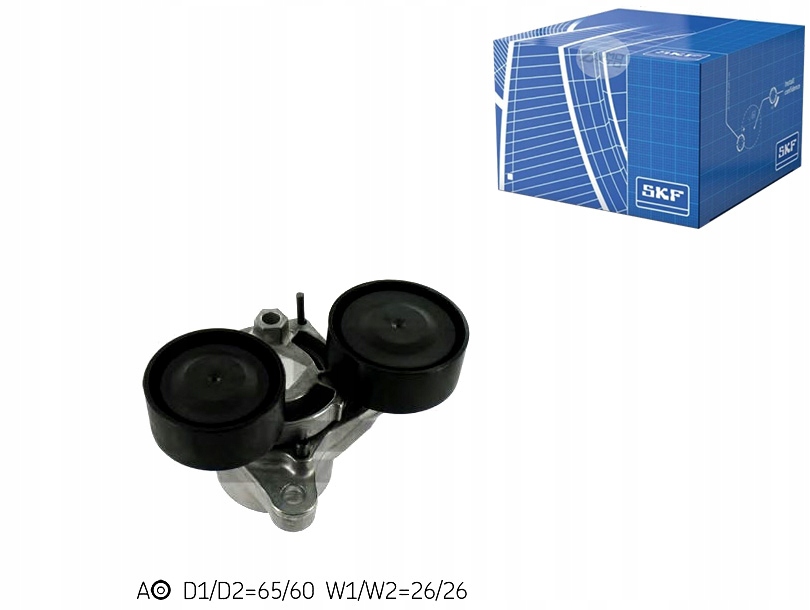 РОЛИК НАТЯЖИТЕЛЬ РЕМЕНЯ КЛИНОВОГО SKF T0066 53404821