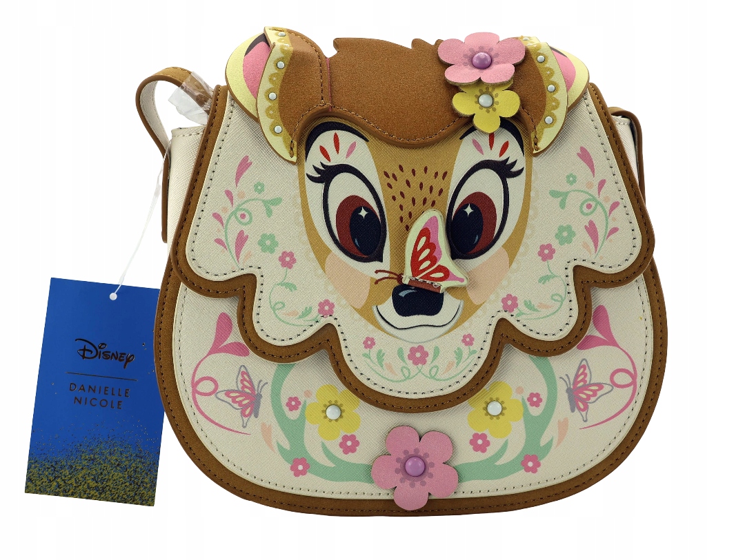 Dámská kabelka pro mládež crossbody Disney Bambi Danielle Nicole Květiny