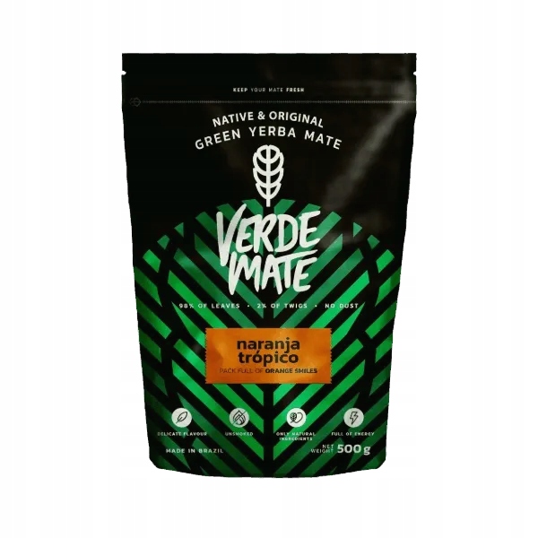 Verde Mate Green Naranja Tropico 0,5 kg