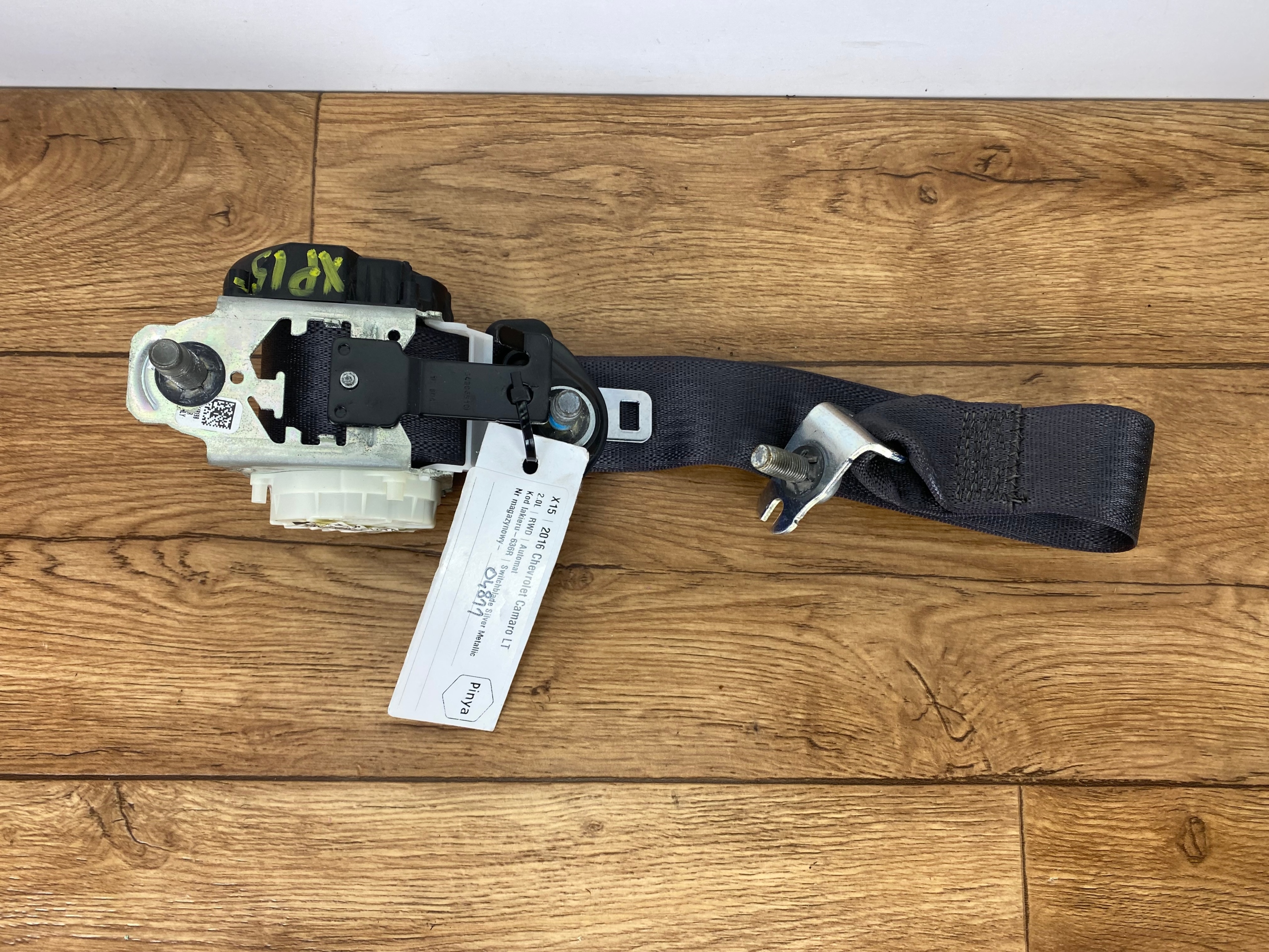 Gurten Sicherheits links heck Chevrolet Camaro 2016+ USA
