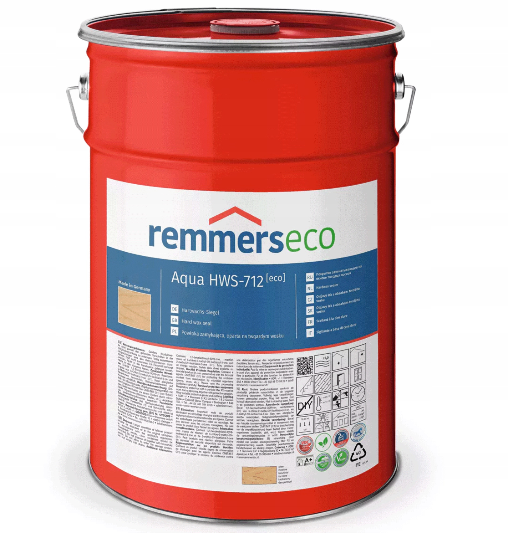 Remmers Odolný lak na schody z dreva HWS-712 Bezbarevný 5L