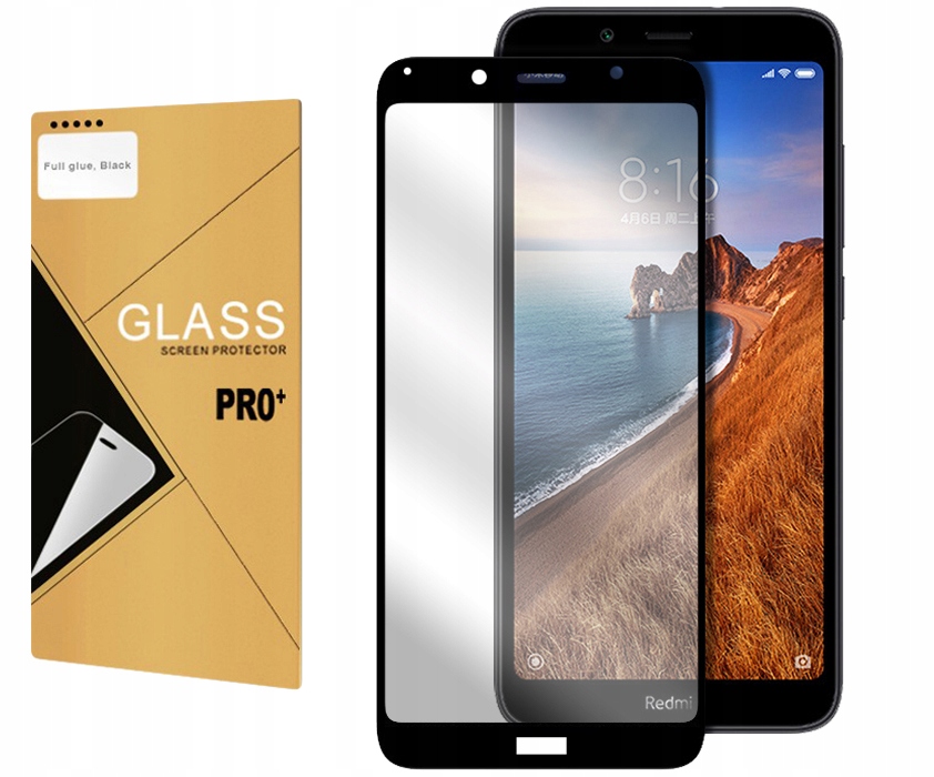 

Szkło Hartowane Full Glue 5D 9H do Xiaomi Redmi 7A