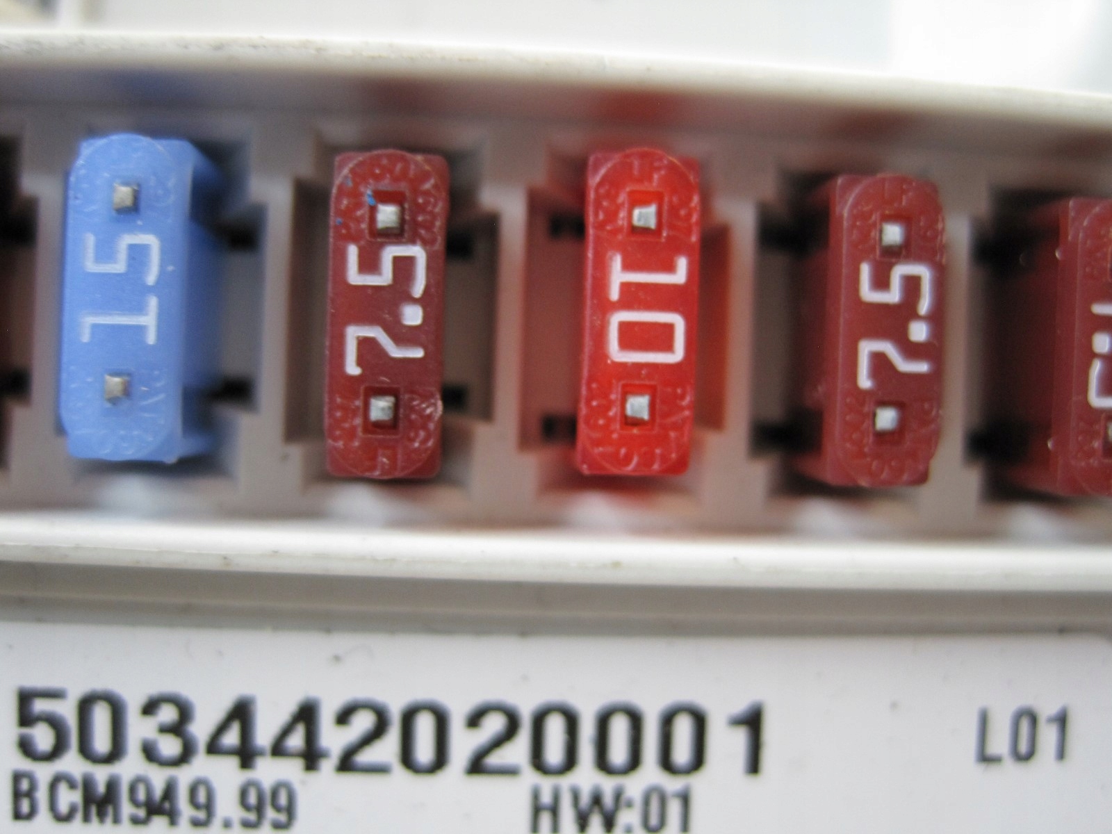 Moduł skrzynka bezpieczników BSI BCM Alfa Romeo Stelvio 503442020001 Kod producenta 503442020001