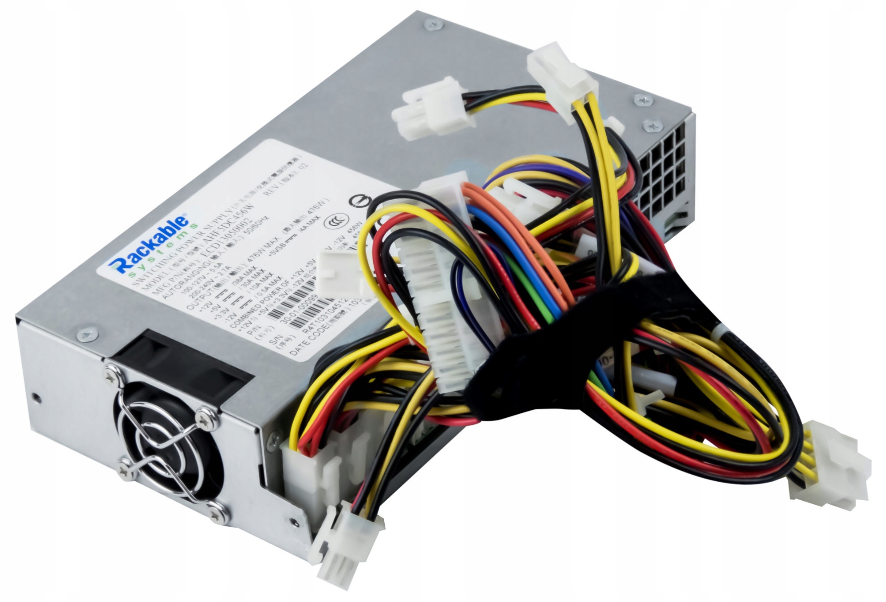 Rackable Systems AHF5DC456W 476W 1U 24-PINOVÝ napájecí zdroj