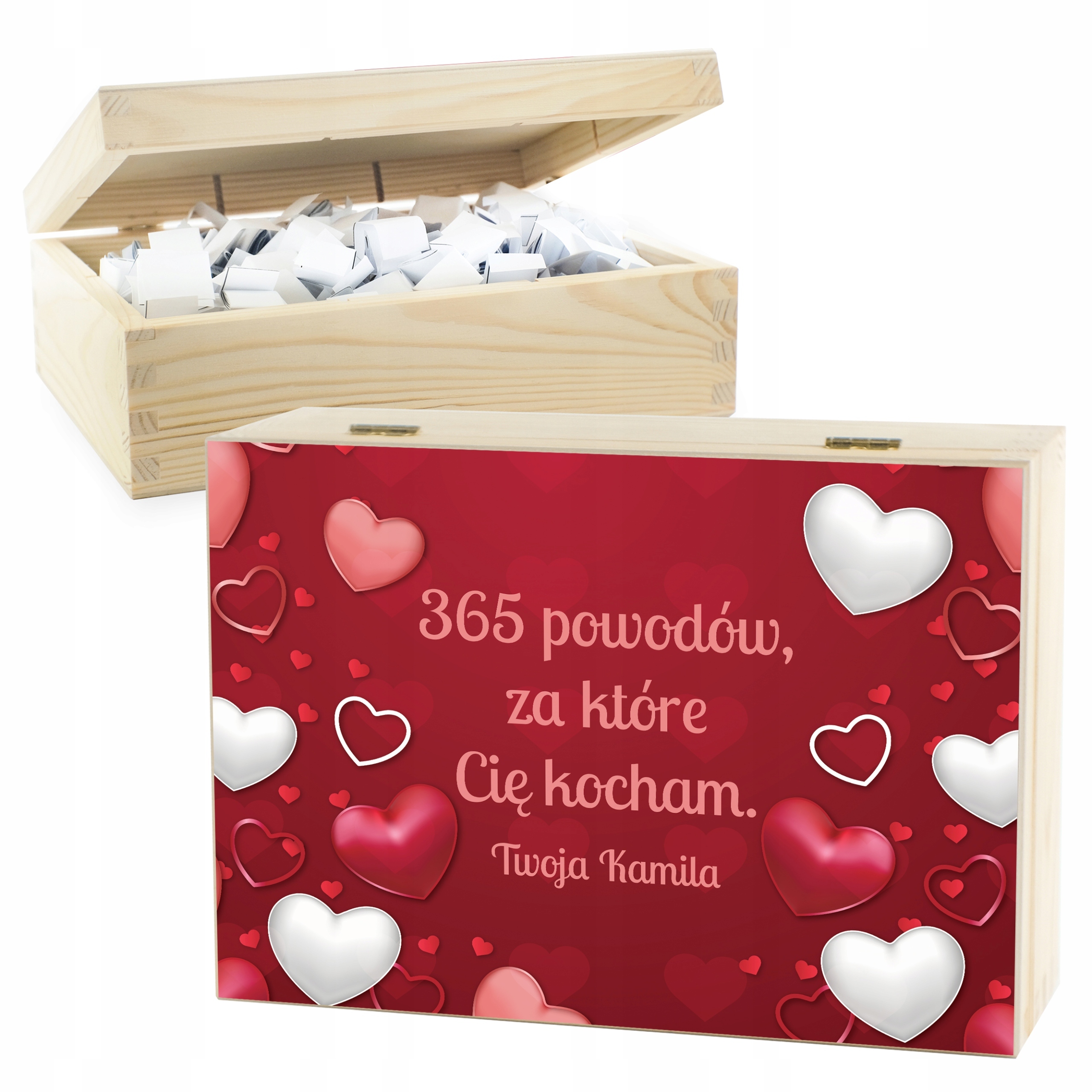 

365 Powodow Dla Ktorych Cie Kocham na Walentynki