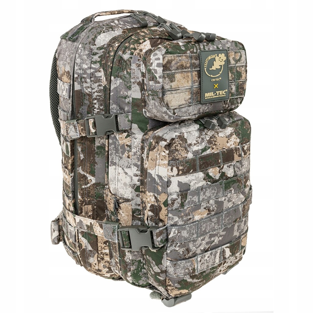 Batoh vojenský turistický batoh Maskáčový Mil-Tec Small Assault Pack 20 l