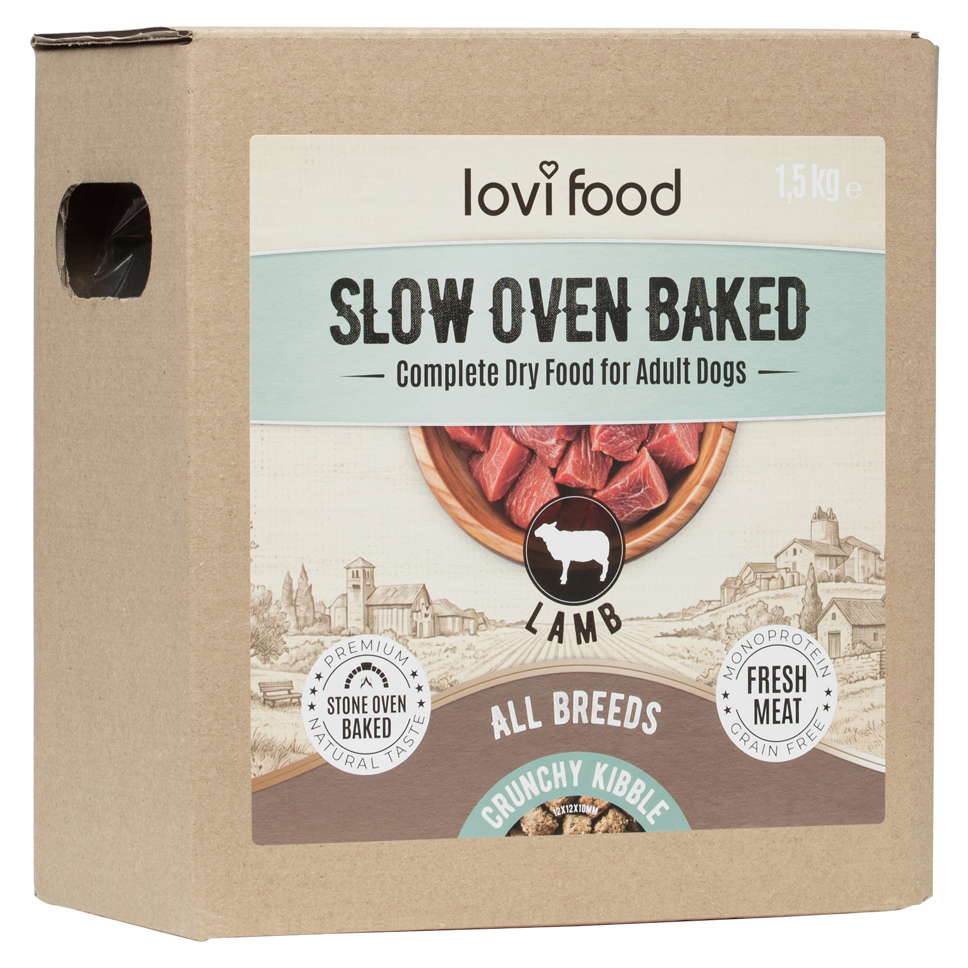 Lovi Food Slow Oven Baked karma pieczona dla psa, z jagnięciną 4kg