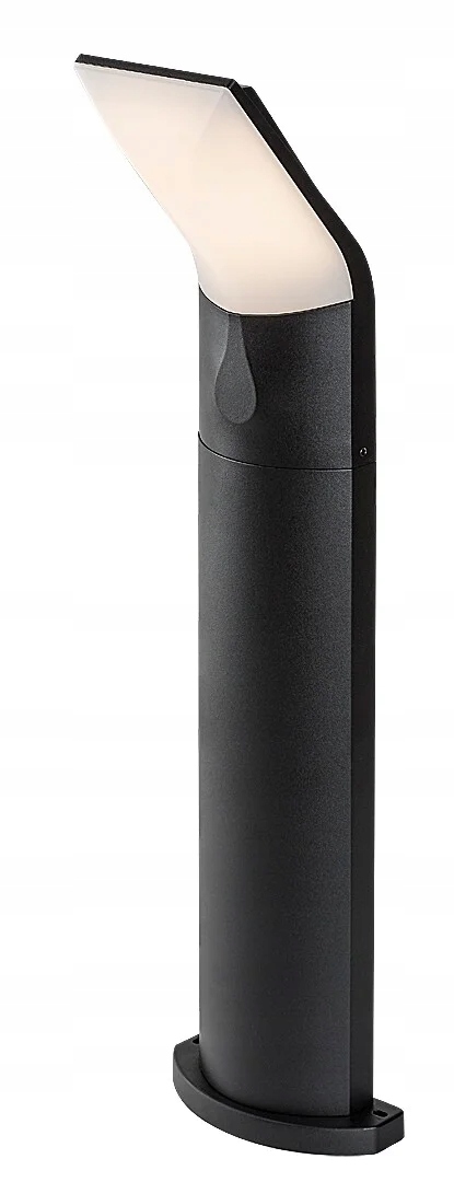 Stojacia záhradná Led lampa s moderným čiernym stĺpikom 67 cm 3000K IP54 Rabalux