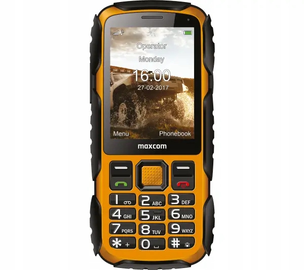 Telefon komórkowy Maxcom MM920 L Strong Żółty