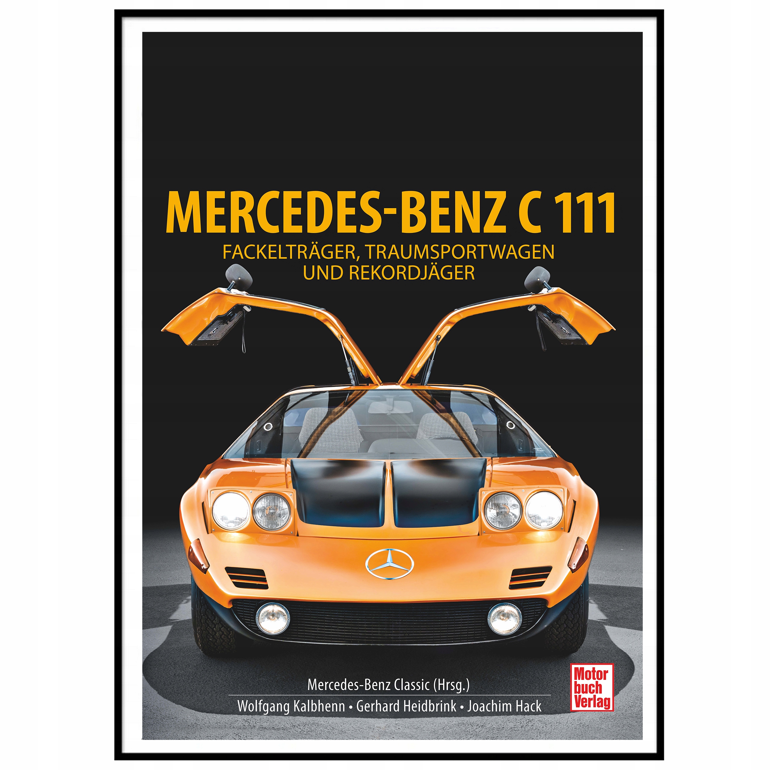 

Mercedes Benz C111 Plakat 42X59 Sport Samochody A2