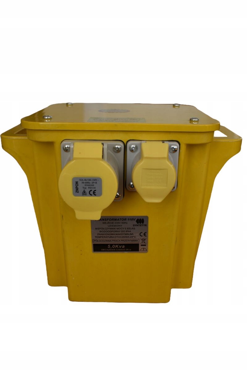 Separační transformátor Syntetyk 230/110 V, 5 Kva, Ip 44 5000VA, Výkonný