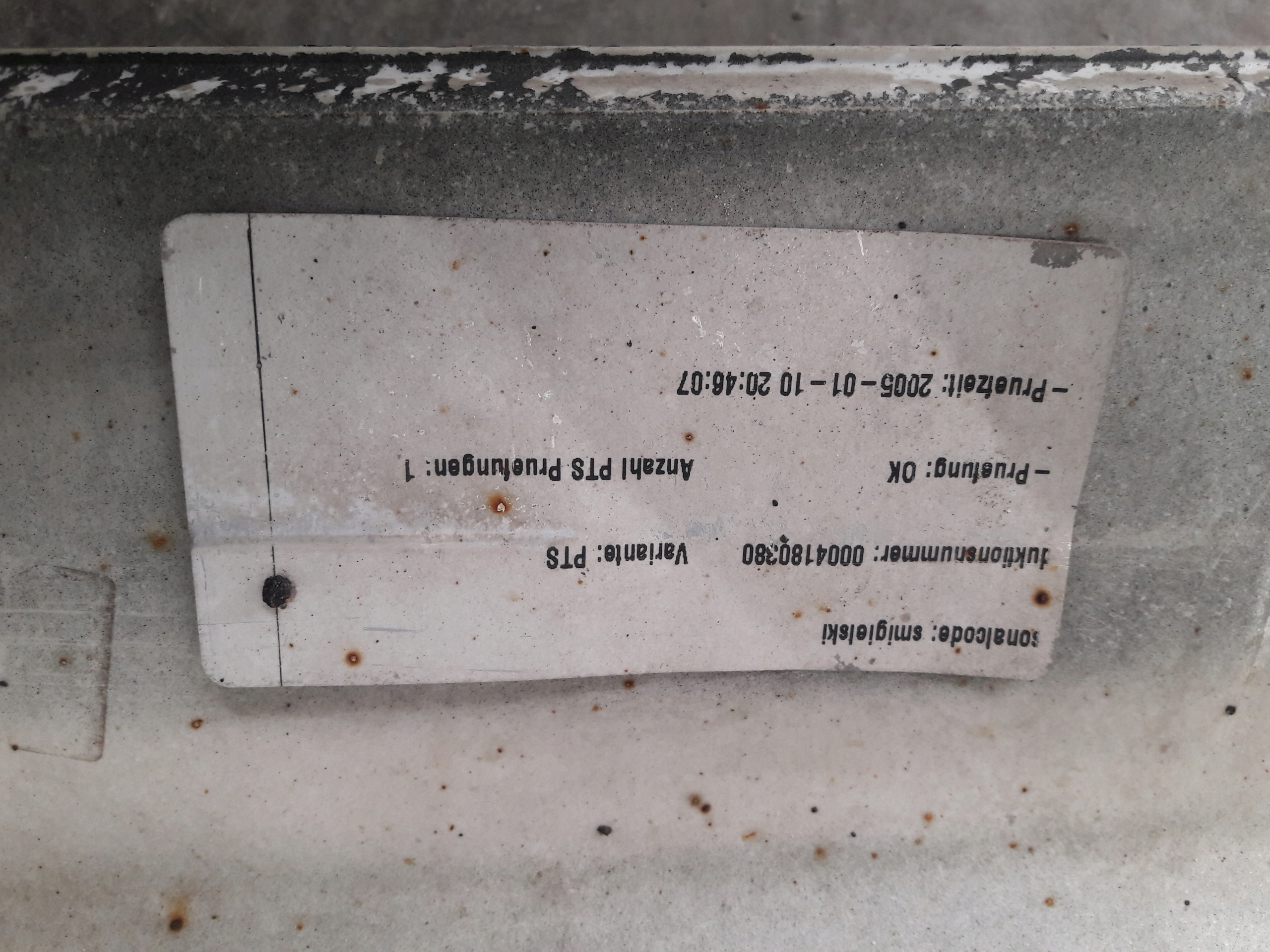 bumper rear part 160 Mercedes W169