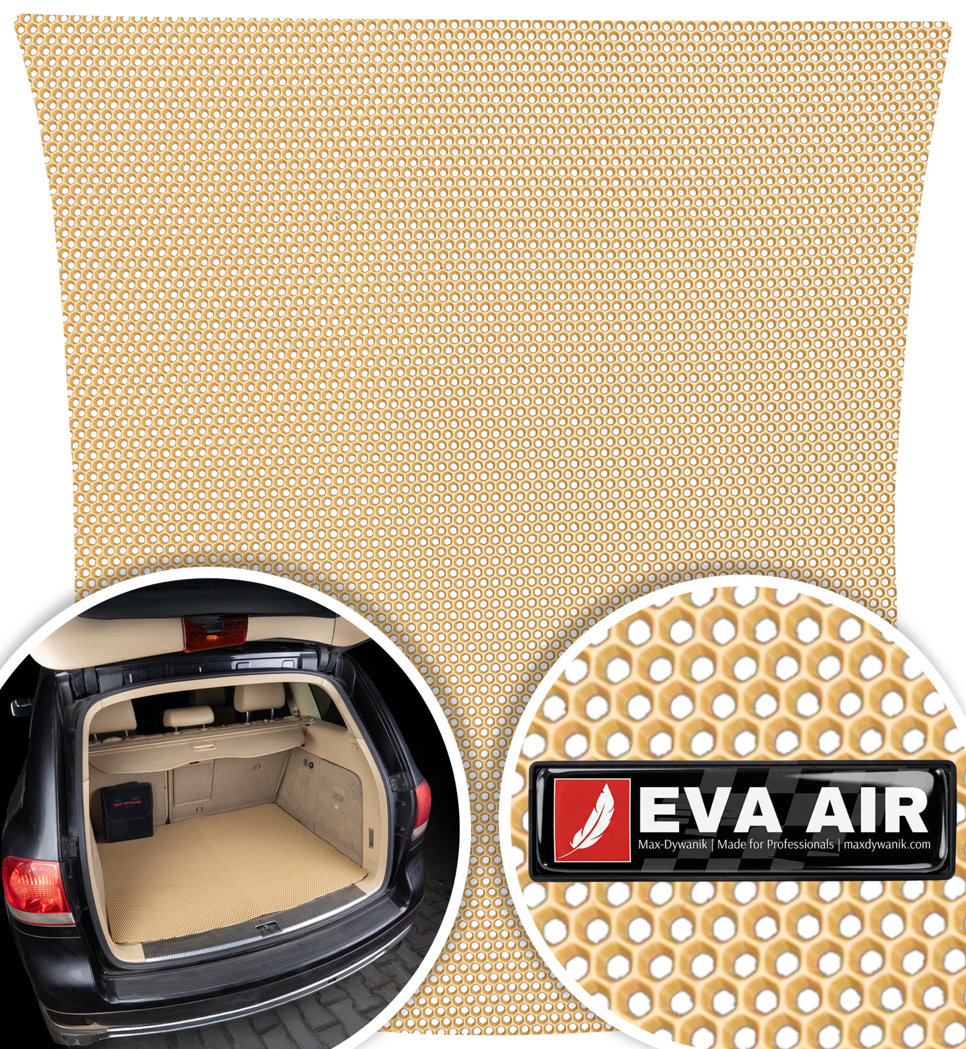 Vw Caddy Maxi 5os 2004-2010 Vložka do zavazadlového prostoru Eva Air Honey