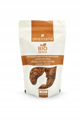 

Orientana Bio Naturalna Henna Karmelowy Brąz 100g
