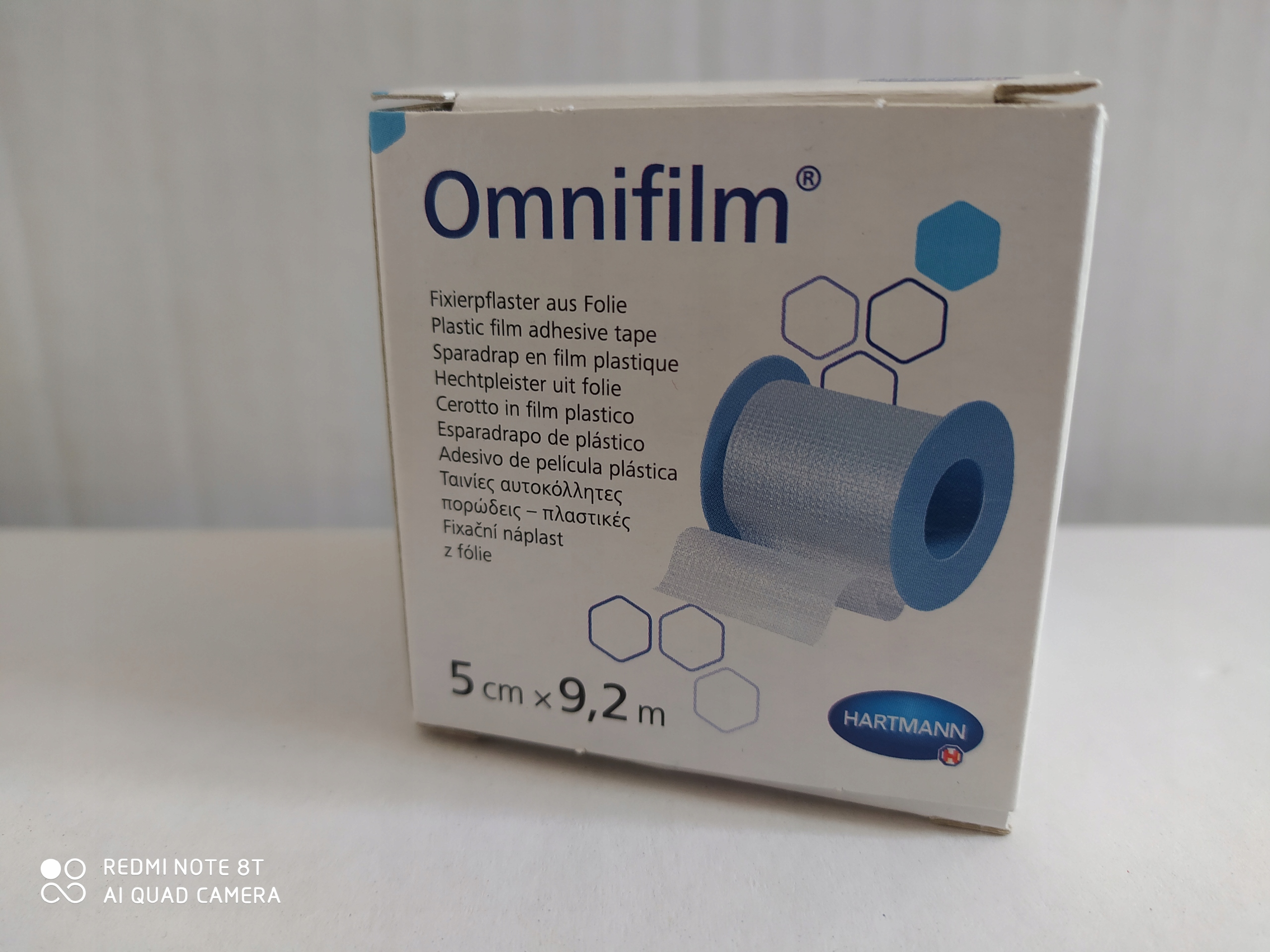 

Hipoalerg. przylepiec Omnifilm 5cmx9,2m Hartmann