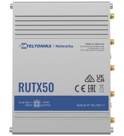 Router Teltonika RUTX50 802.11ac (Wi-Fi 5)