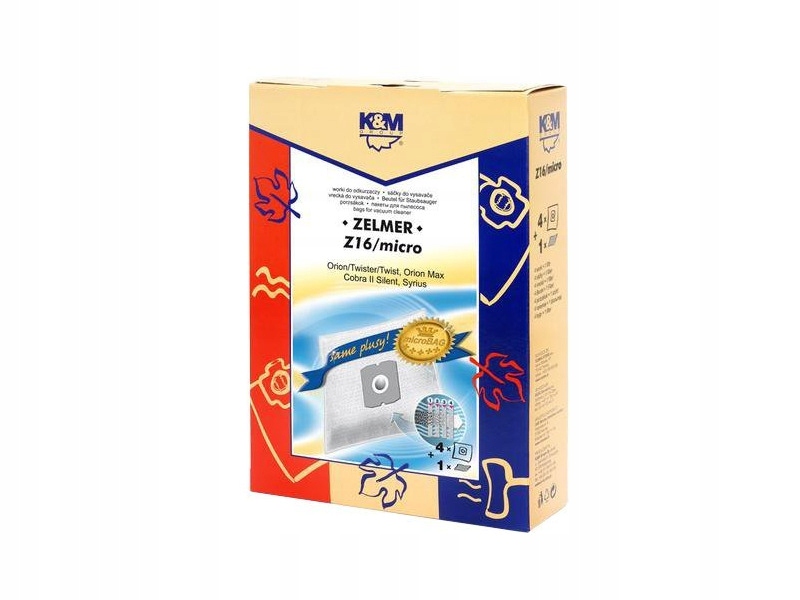 

Worek do odkurzacza K&m Z16 Micro 4 sztuk