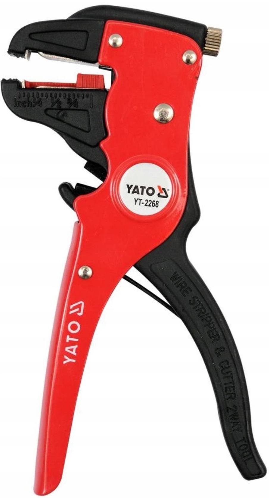 Ściągacz Izolacji 0,5-6MM² Szczypce Do Cięcia Przewodów 10MM² Yato