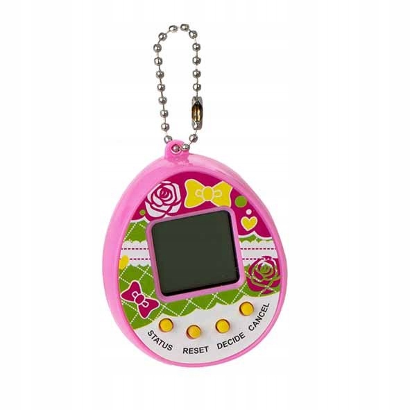 ZABAWKA TAMAGOTCHI ELEKTRONICZNA GRA JAJKO RÓŻOWE