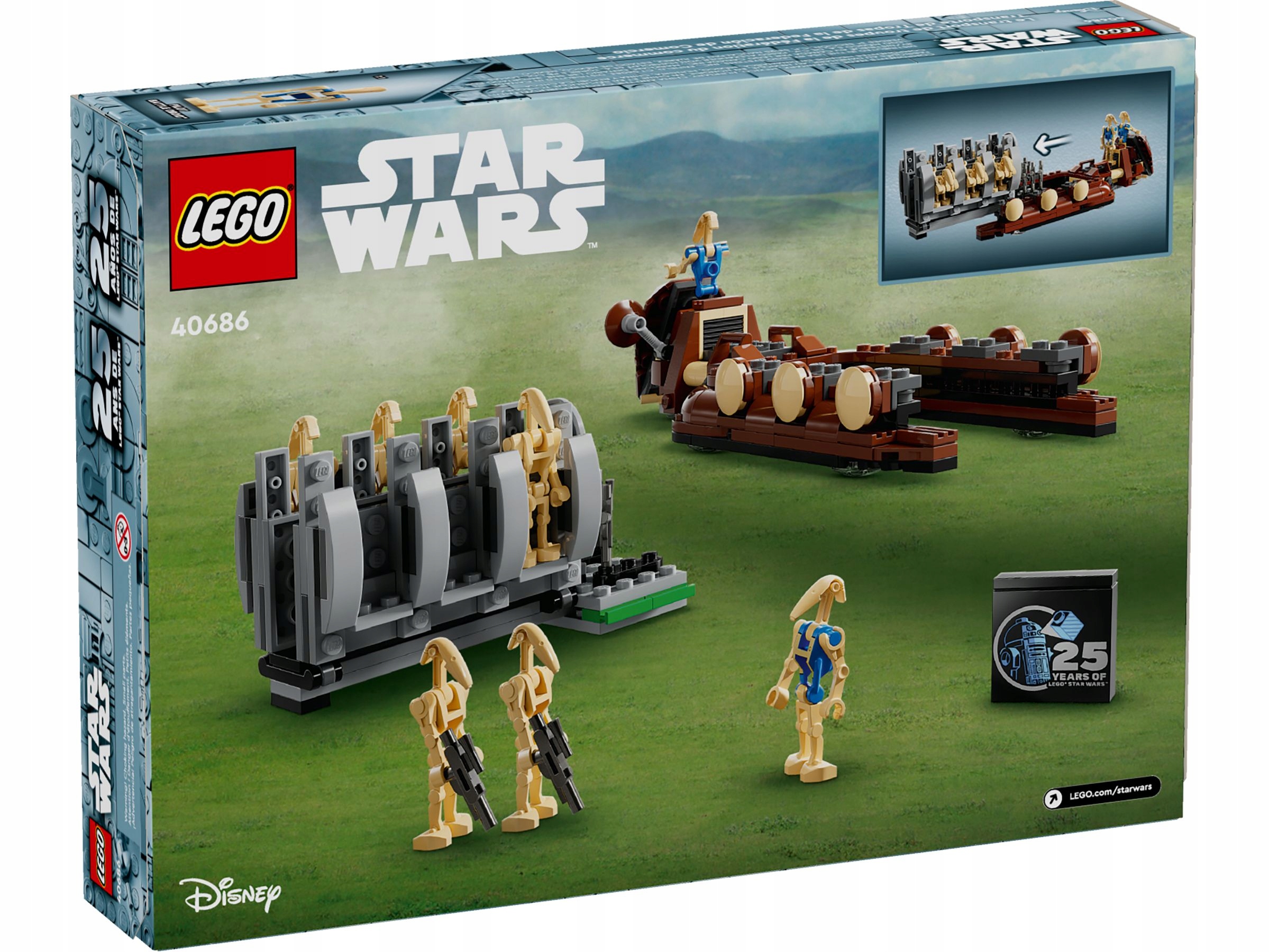 LEGO 40686 Star Wars - Transporter droidów Federacji Handlowej Numer produktu 40686