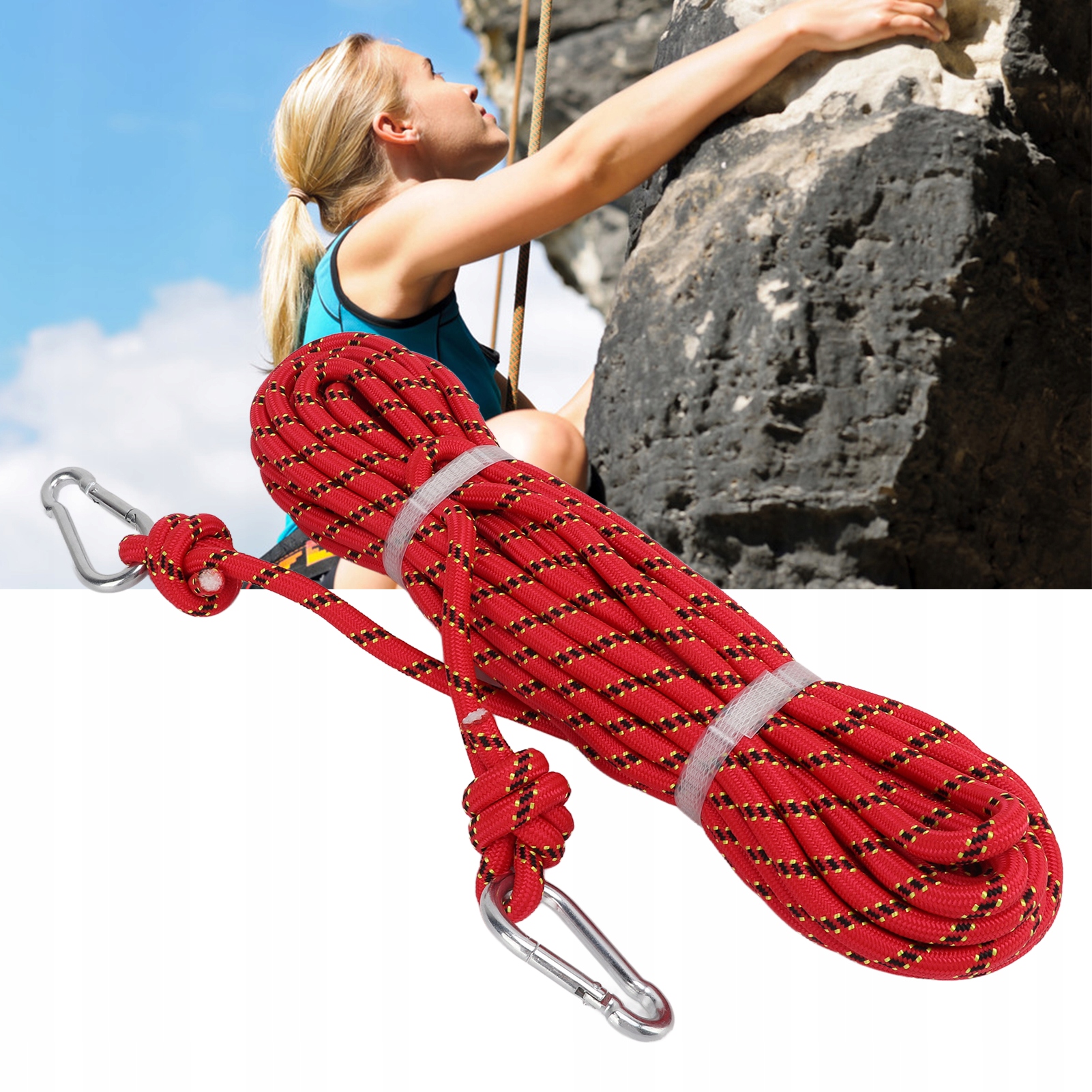 10MM LINA WSPINACZKOWA STATYCZNA 15M Marka bez marki