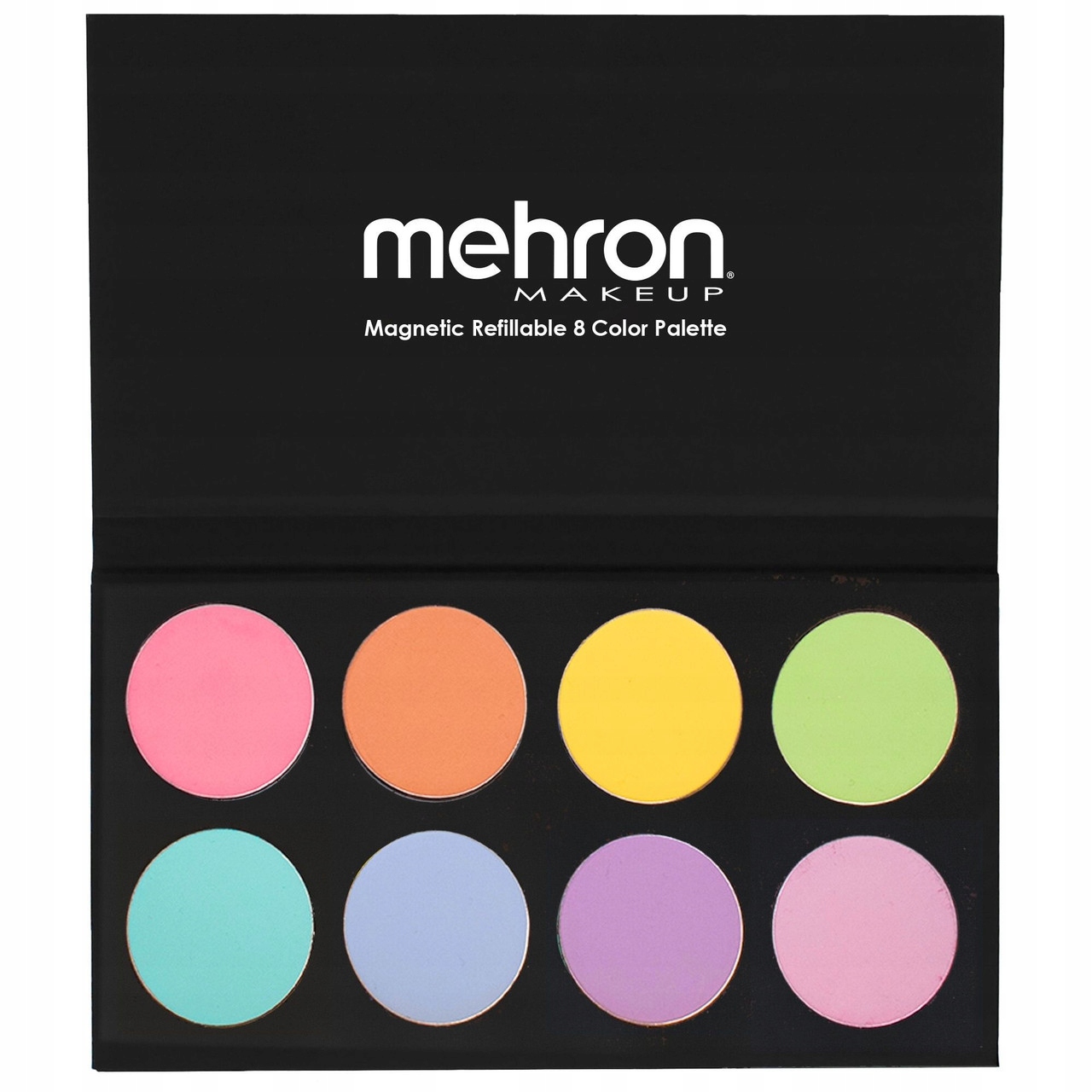 Mehron Makeup Paradise Makeup Aq 8 Color Magnetic Palette Pastelová barva