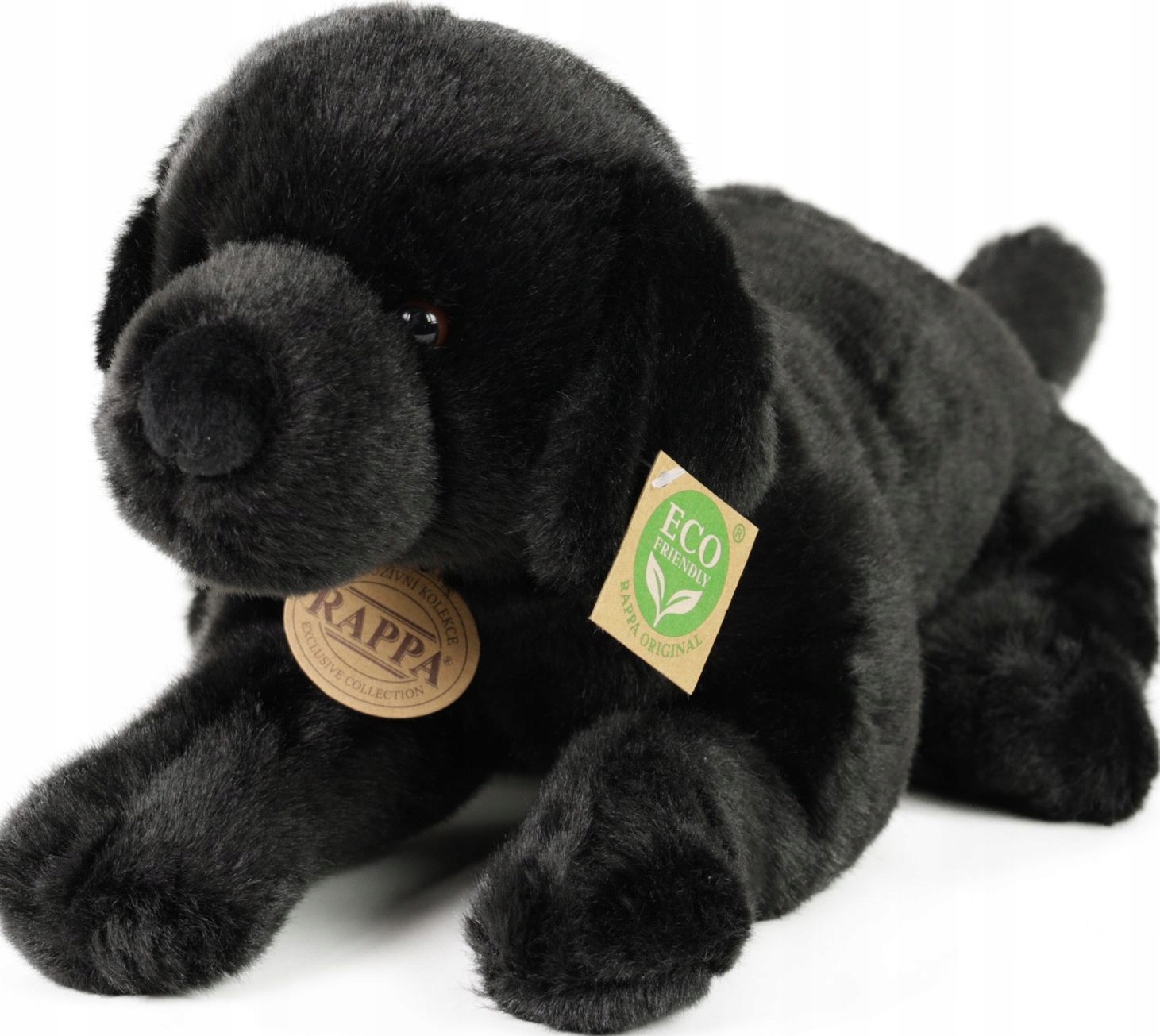 

Czarny Labrador Maskotka Realistyczna 40cm Pies