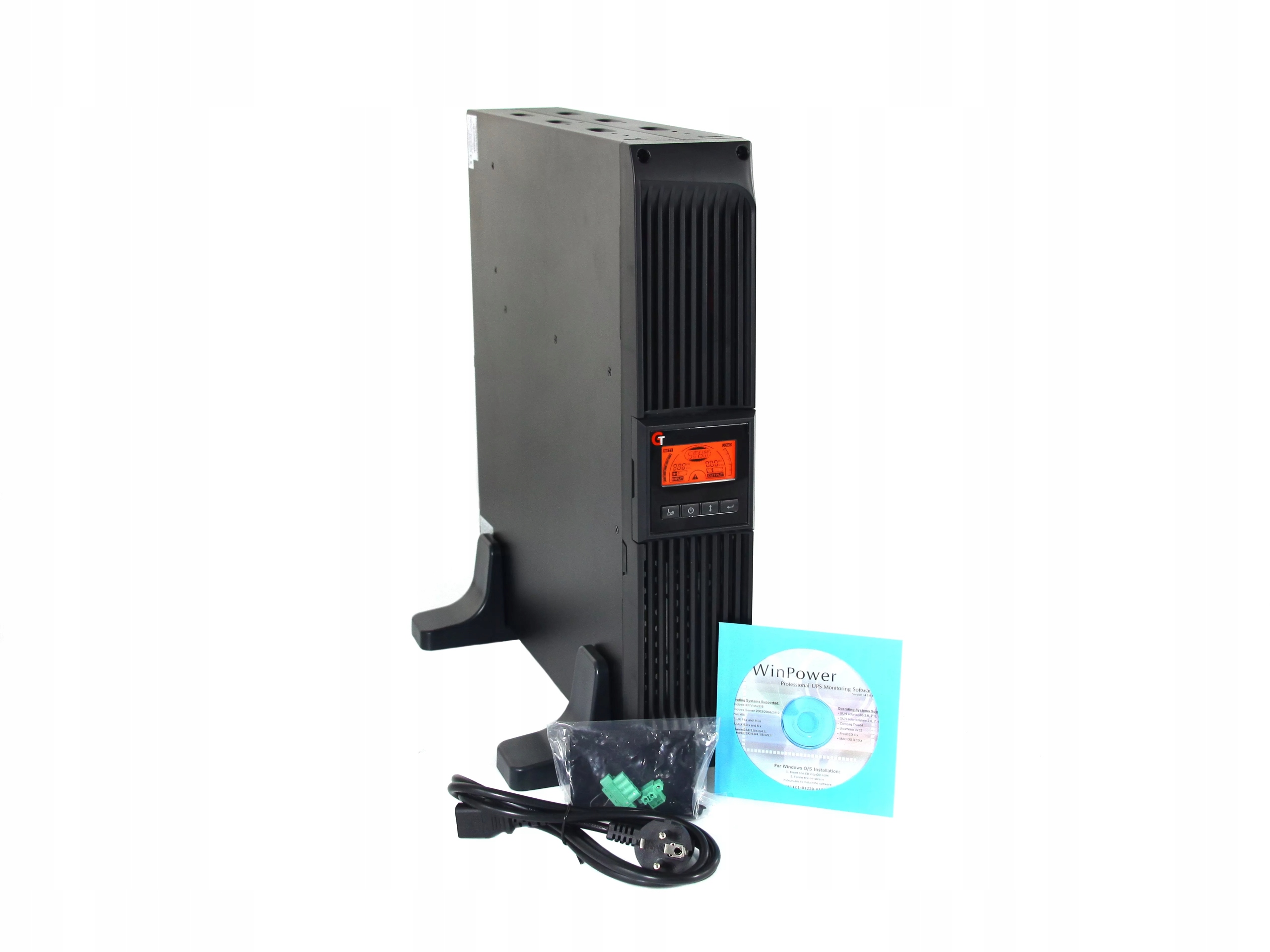 Napájací zdroj Ups Gt S1000 RT2U Rack/Tower 1000VA 1F/1F