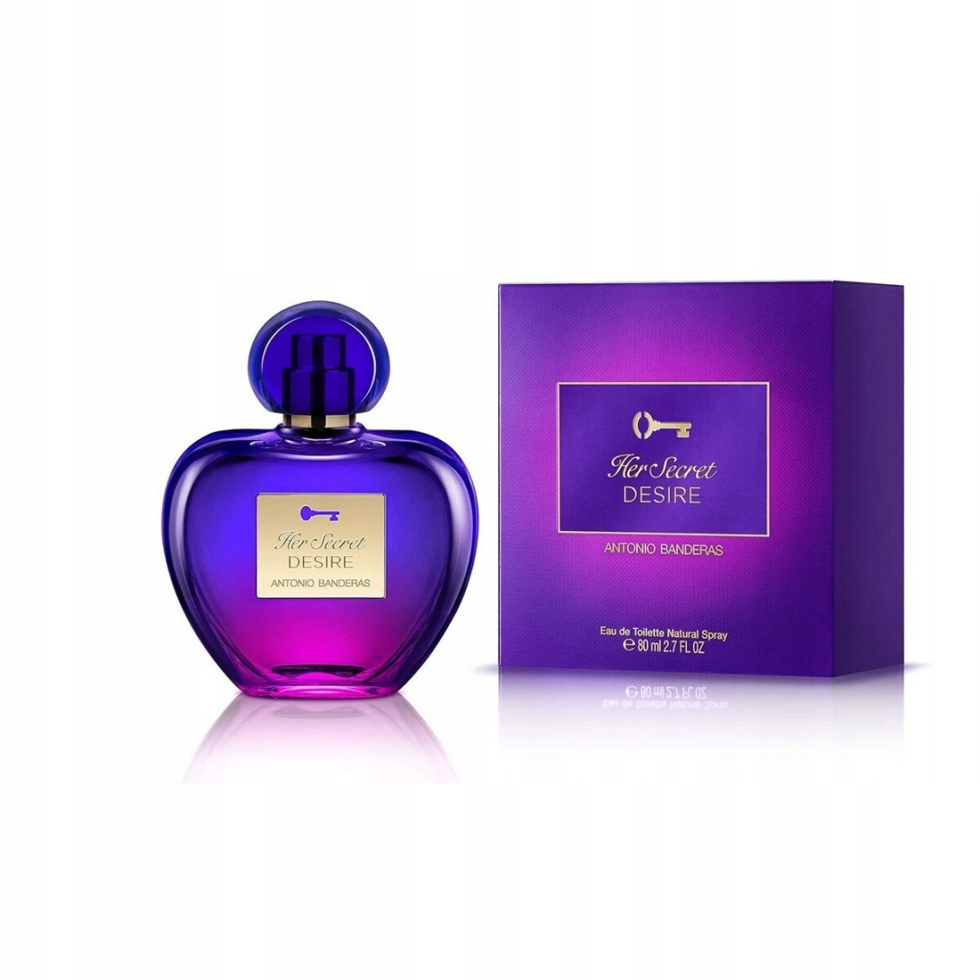 Dámské Parfémy Antonio Banderas Her Secret Desire Edt 80 ml