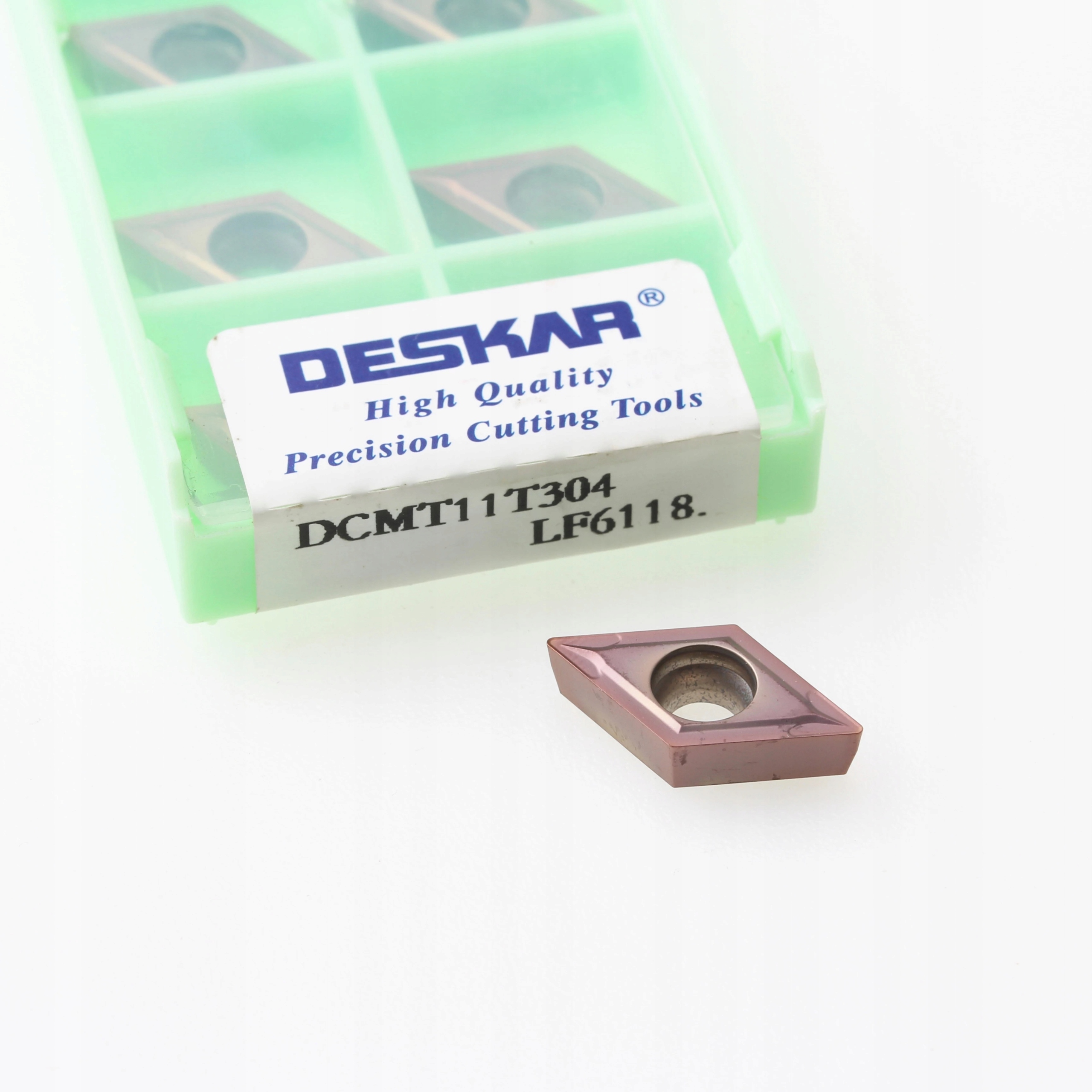 

Płytki wieloostrzowe DCMT070208-MV LF6118 stal nie