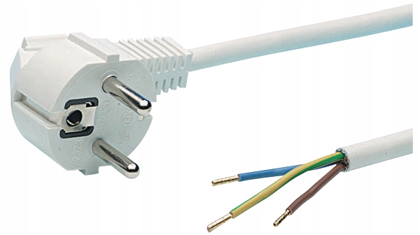 

Przewód przyłączeniowy z wtyczką PP-50/3m/3x1 Bi