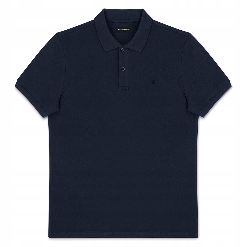 Tmavě modrá pánská bavlněná polokošile Pako Lorente vel XL