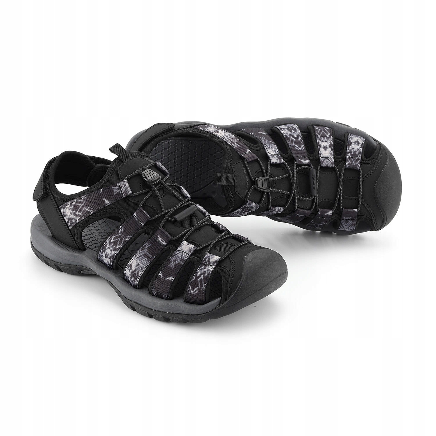 Sandały turystyczne z zakrytym noskiem Alpine Pro Awede k.czarny r.43